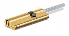 Цилиндровый механизм под вертушку (дл.шток) 164 SX/71 (35+10+26) mm латунь 5 кл.