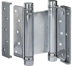 Петля пружинная двойного действия ALDEGHI LUIGI 100 мм 2 шт. 101AC100B2 хром