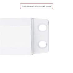 АЛЛЮР Доводчик дверной COMFORT ДД 168/3-4 AH-W (до 100 кг) белый RAL9016, со скользящей тягой