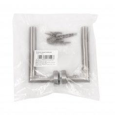 Ручка раздельная R.DSS201-0204P/19 INOX 201 (овальное основание)