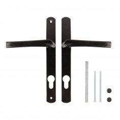 Ручка на планке HANDLE.85.25.67-75 RAL 9005 черный