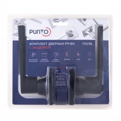 Ручка защелка DK710/BL BL-ET (кл./фик.) черный