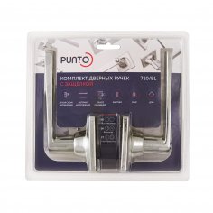 Ручка защелка DK710/BL SN-BK (фик.) никель 