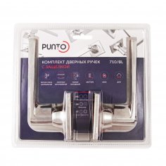 Ручка защелка DK710/BL SN-ET (кл./фик.) никель