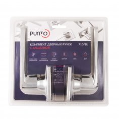 Ручка защелка DK710/BL CP-ET (кл./фик.) хром