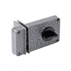 Замок накладной Apecs R04-C-GR (ЗН1А-1М)