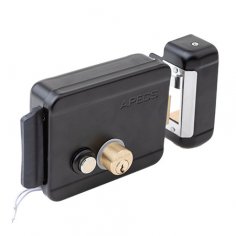 Замок накладной электромеханический Apecs ERL-2369-BLM-R
