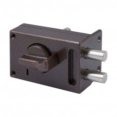 Замок накладной цилиндровый ЗН1-М1 КМЗ медь, 5 кл.