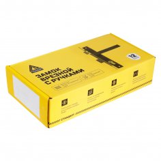 СТАНДАРТ 8520.01.9005 черный, ключ-ключ  Замок врезной с/руч