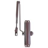 БУЛАТ Доводчик дверной ARCTIC (АРКТИК) ДД 502/4 DA-С (60-120 кг) коричневый, морозостойкий