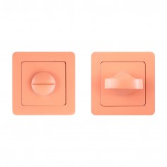 Сантехническая завертка к ручкам АЛЛЮР АРТ КОЛОР BK-S1 LC(C4230) светло-коралловый