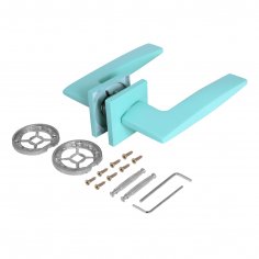 АЛЛЮР АРТ КОЛОР "SERENA" (СЕРЕНА) LB (C80220) аквамарин Комплект ручек