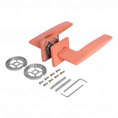 АЛЛЮР АРТ КОЛОР "SERENA" (СЕРЕНА) LC (C80230) светло-коралловый Комплект ручек