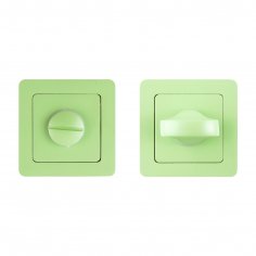 Сантехническая завертка к ручкам АЛЛЮР АРТ КОЛОР BK-S1 LG(C4210) салатовый