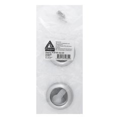 Накладка для ц/м СТАНДАРТ P-ET-R1 SC/CP мат.хром/хром