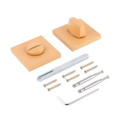 Сантехническая завертка к ручкам АЛЛЮР АРТ КОЛОР BK-S2 LY(C6200) песочный