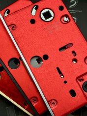 Корпус врезного замка MAGNM85C-50/BL INOX SN-3 матовый никель (блистер)