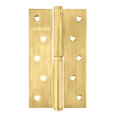 Петля съемная IN5430SR-BL SB правая (413/BL-5 125x75x2,5) мат.золото БЛИСТЕР