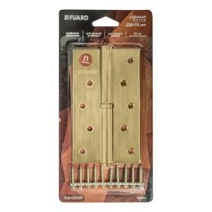 Петля съемная IN5430SR-BL SB правая (413/BL-5 125x75x2,5) мат.золото БЛИСТЕР