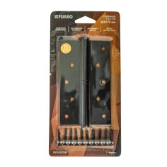 Петля съемная IN5430SR-BL BL правая (413/BL-5 125x75x2,5) мат. черный БЛИСТЕР