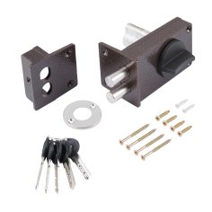 Замок накладной цилиндровый ЗН1-8 КМЗ медь