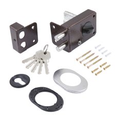 Замок накладной цилиндровый ЗН-2 ЗАЗ медь