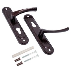 Ручка дверная на планке РФ1-55.17 (медь)