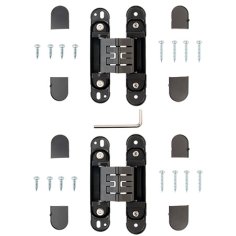 Петля врезная скрытой установки Apecs 135*27/130*27-3D-BLM (R13,5)