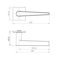 Ручка раздельная K.YM.GELATO BL-26 черный 