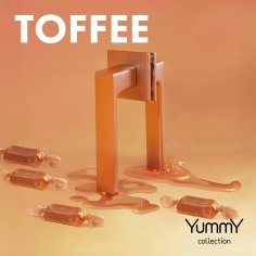 Ручка раздельная K.YM.TOFFEE BL-26 черный