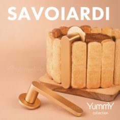 Ручка раздельная R.YM.SAVOIARDI MWSC-33 итальянский тисненый