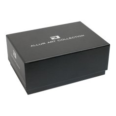 АЛЛЮР "CHELSEA" (ЧЕЛСИ) BL/GL (551525) матовый черный/стекло Комплект ручек