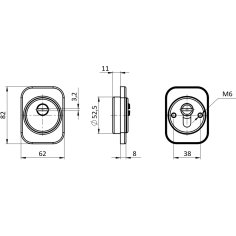 Броненакладка DEF.XL/K.HEAVY.4286 BL-24 черный
