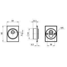 Броненакладка DEF.TRG/K.HEAVY.4286 BL-24 чёрный