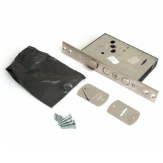 Замок врез. Лазурит 1.01.27 никель, под цилиндр- стержни 3шт. диаметр 16м