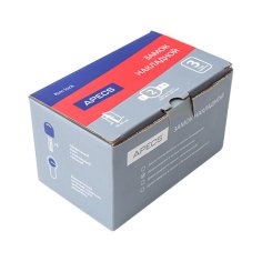 Замок накладной Apecs R04-C-GR (ЗН1А-1М)