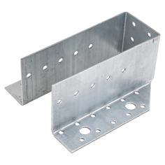 Опора бруса Кунгур 140*76*50*2.0 раскрытая цинк