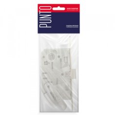 Защелка врезная LM/PL96WC-50/BL WH (белый)