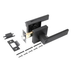 АЛЛЮР 8101 BK BL матовый черный фикс Защёлка