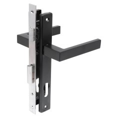 СТАНДАРТ 8520.00.9005 черный, БЕЗ Ц/М Замок врезной с/руч