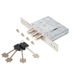 Замок врезной сувальдный Apecs Premier T-57/S8-NI (4 keys, 60mm)