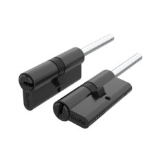 Цилиндровый механизм Z3007Tang80(45+10+25) со штоком BL черный