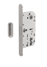 Замок межкомнатный магнитный под цилиндр с ответной планкой GRAVITY.PRO G02.196.50.85 MWSC ит.тисн 