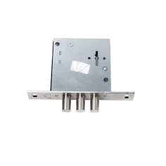 Замок врез. Кремень 1.04.06 К никель, сувальдный- стержни 3шт. диаметр 12мм