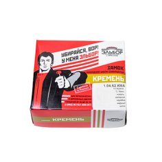 Замок накл. Кремень 1.04.62.КМА никель, сувальдный стержни 3 шт. диаметр 16мм