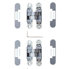 Петля врезная скрытой установки Apecs HH-4-110*24-3D-Z-DSL (R12)