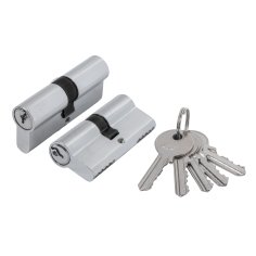 Цилиндровый механизм (AS100/70) AS1000Key70(30+10+30) CP хром 