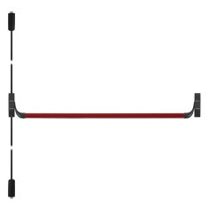 Ручка-штанга нажимная AP.1900C push-bar с тягами для двухстворчатых проф. дверей