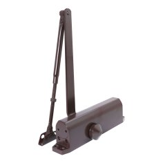 СТАНДАРТ Доводчик дверной MAX ДД 230/5-7 A-C (до 150 кг) коричн.RAL8017, морозостойкий